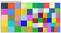 Treemap with the default subtle shading.